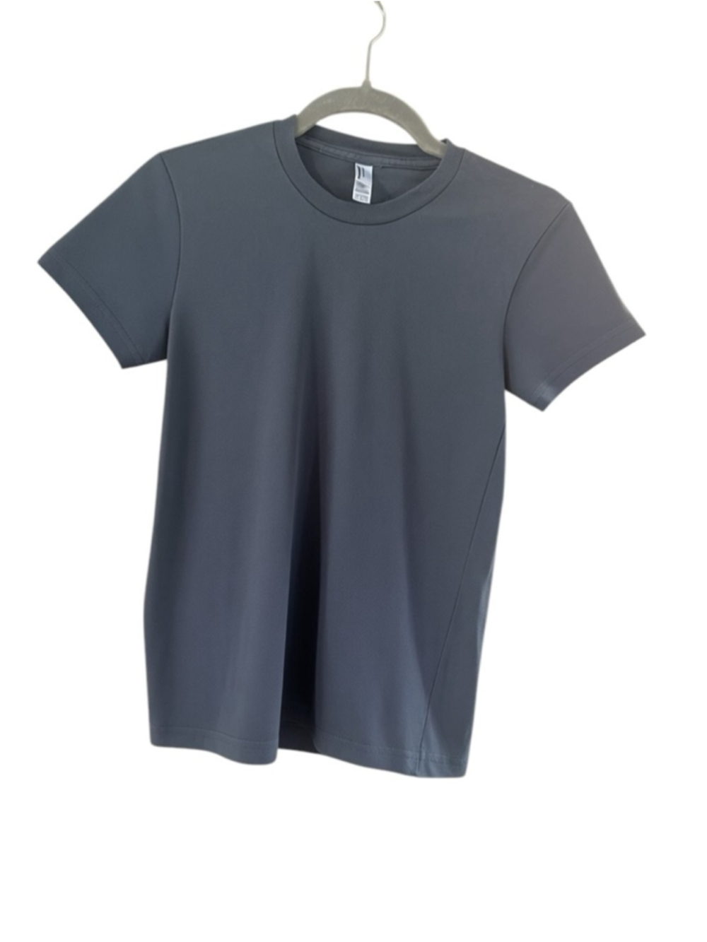 Women's American Apparel Gray Short Sleeve Tee S - Picture 9 of 10